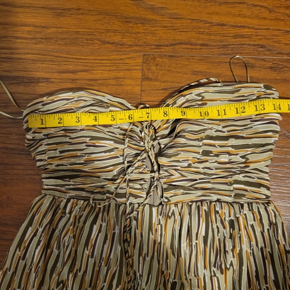 NWT Lush Jumpsuit-Olive/Mustard Beach lightweight.sz small - Picture 11 of 13